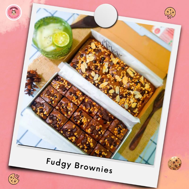 

Brownies Fudgy Paket Double Isi 2 box (Ukuran 20x10)
