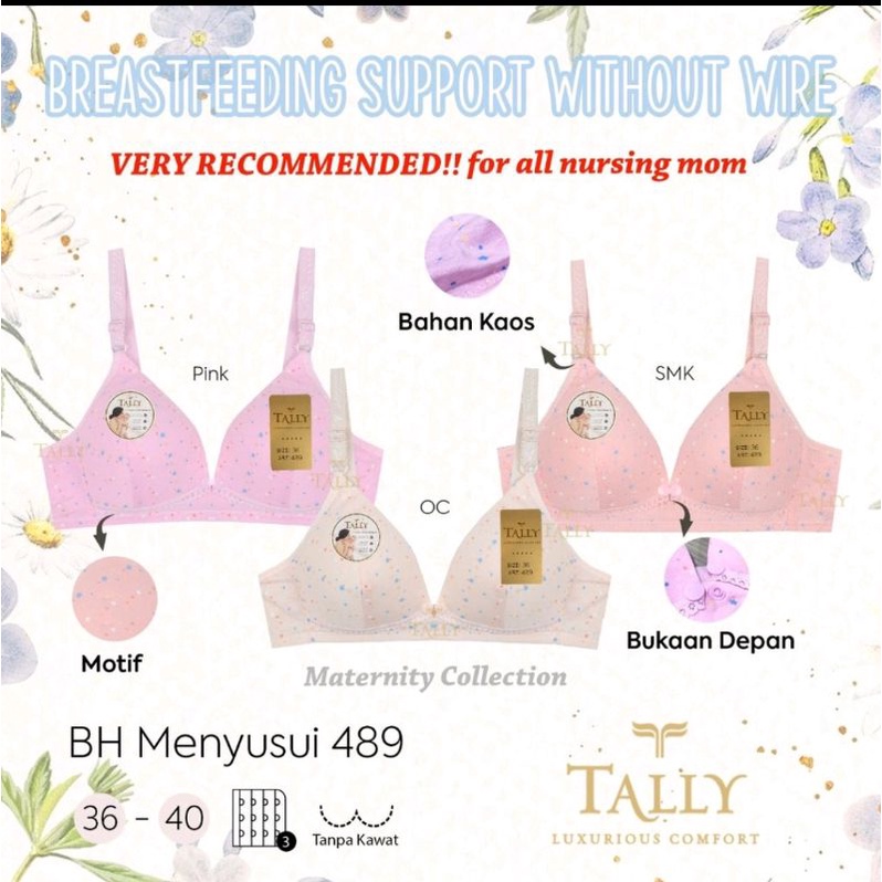 BRA MENYUSUI, BH MENYUSUI, BH BREASTFEEDING, BH TALLY 489