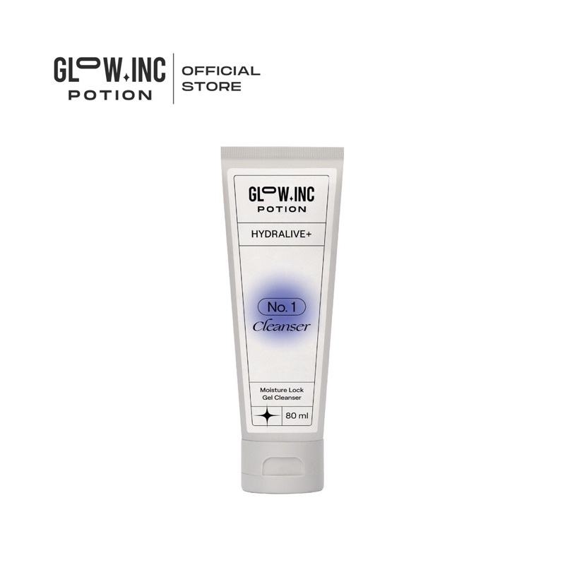 GLOWINC POTION HYDRALIVE+ cleanser / toner essence / serum / moisturizer
