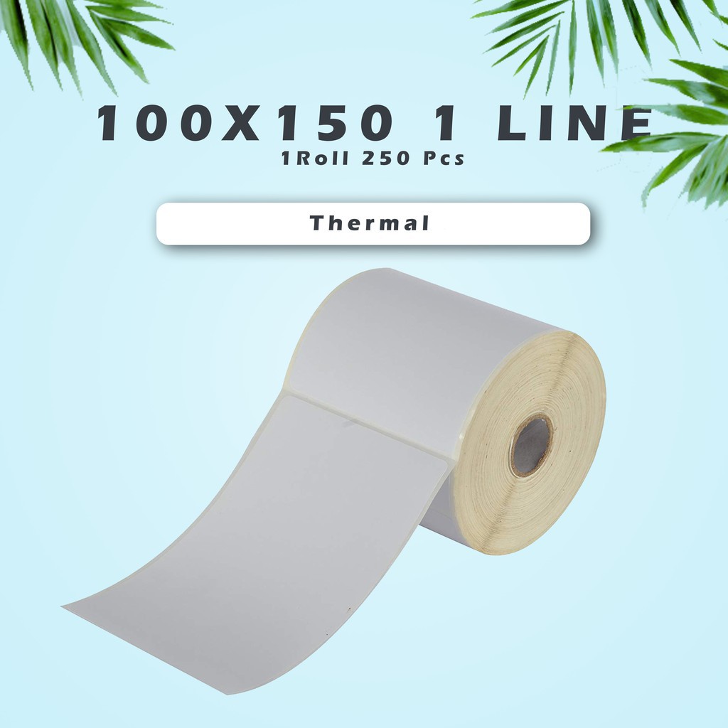 

Kertas Label Thermal 100 x 150 Barcode Printer 250 Pcs