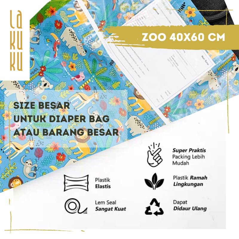 Lakuku - Diaper Bag Tas Ransel Perlengkapan Ibu Anak Bayi Serbaguna Anti Air Water proof