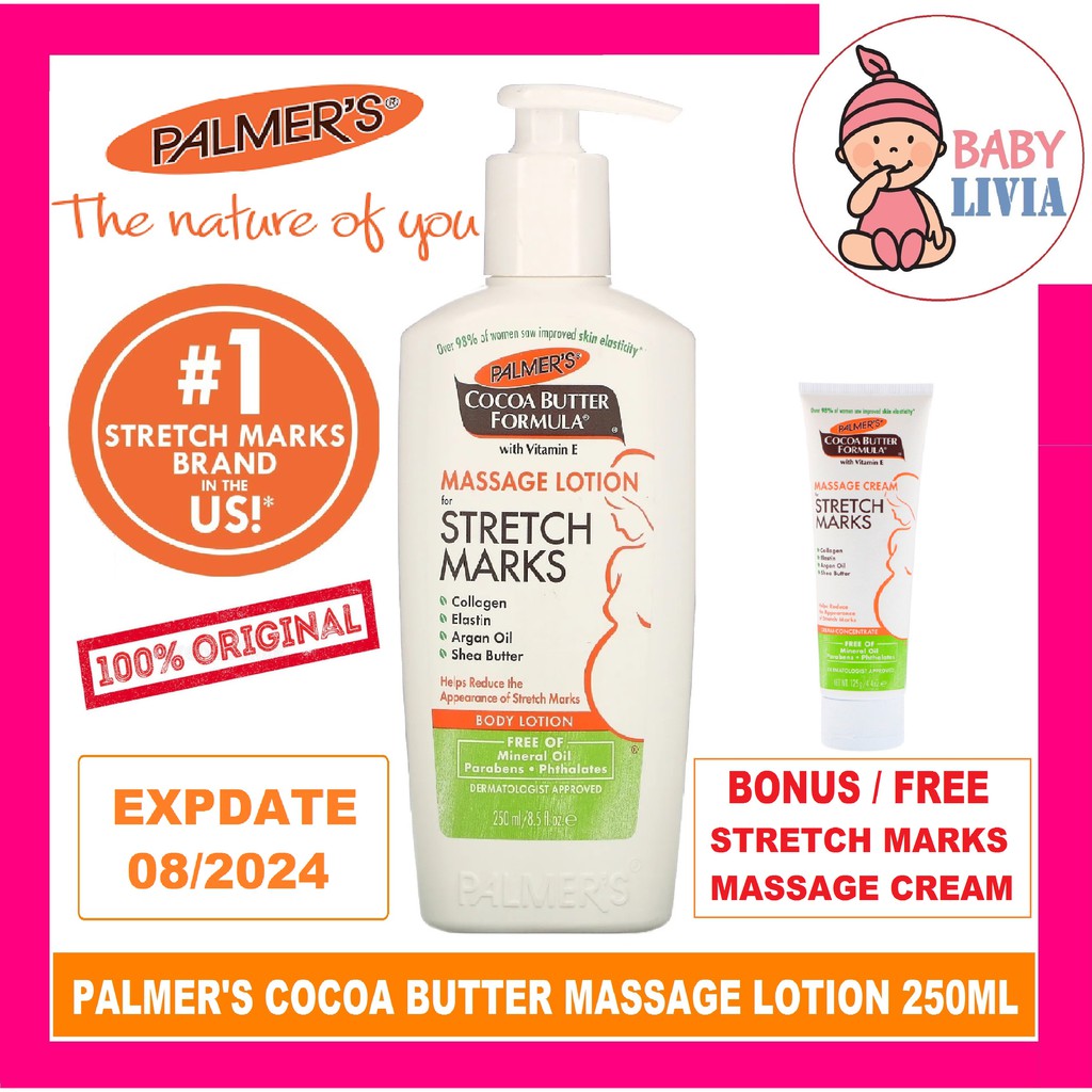 Jual Palmer Stretch Marks Palmers Cocoa Butter 250ml - ORIGINAL ...