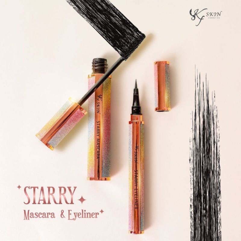 MASCARA &amp; EYELINER STARRY BY KFSKIN