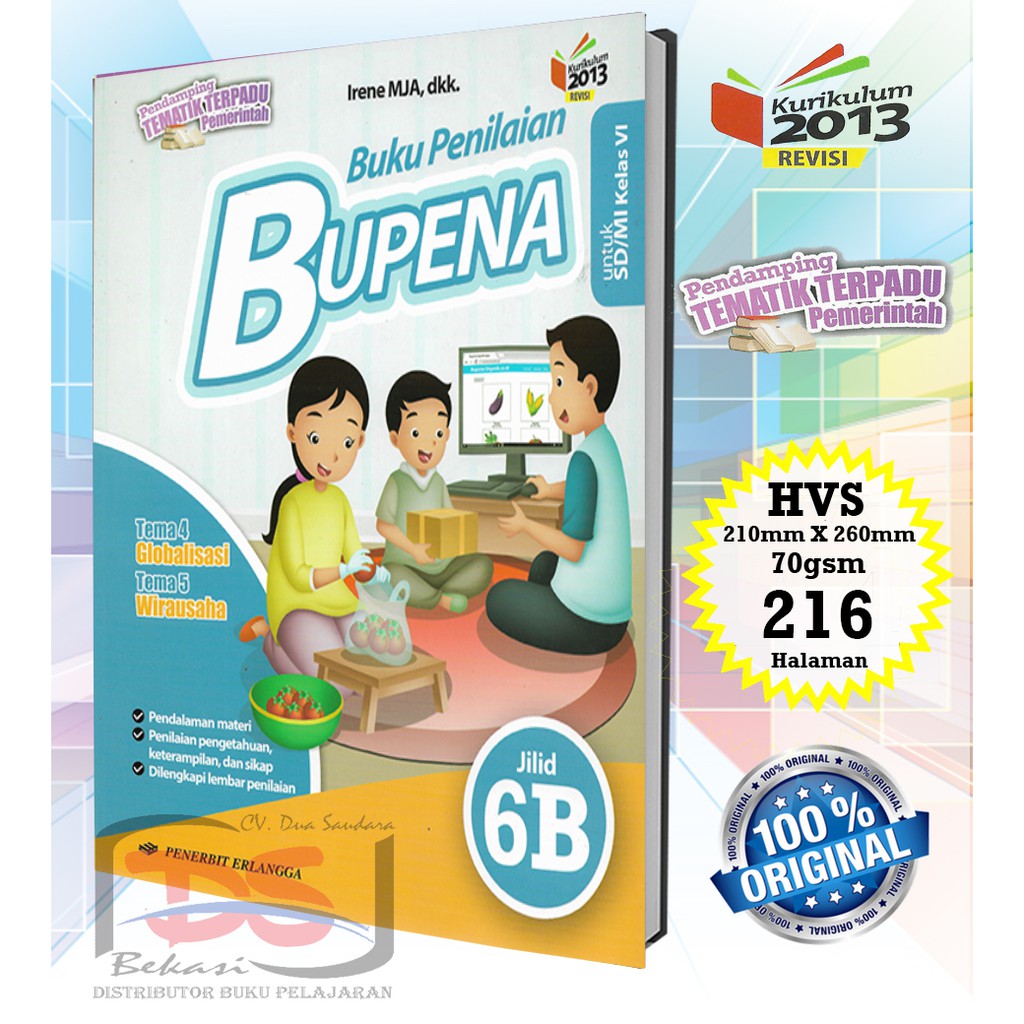 Kunci Jawaban Buku Bupena Kelas 6 Jilid 6a