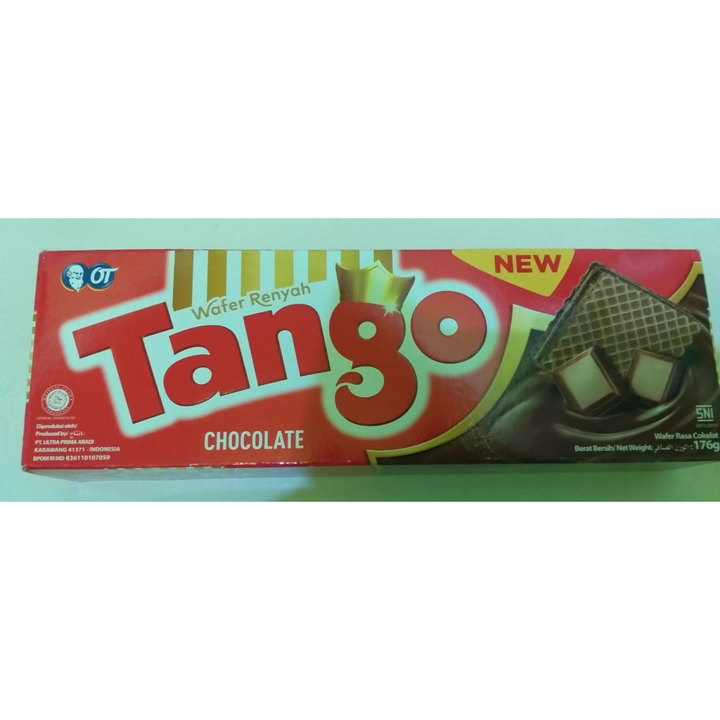 

Wafer Tango Wafer Renyah Rasa Chocolate 176 gr