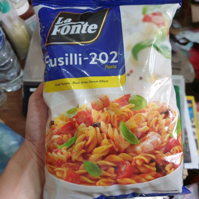 

Penne/ Fusili merk La Fonte uk 450gr