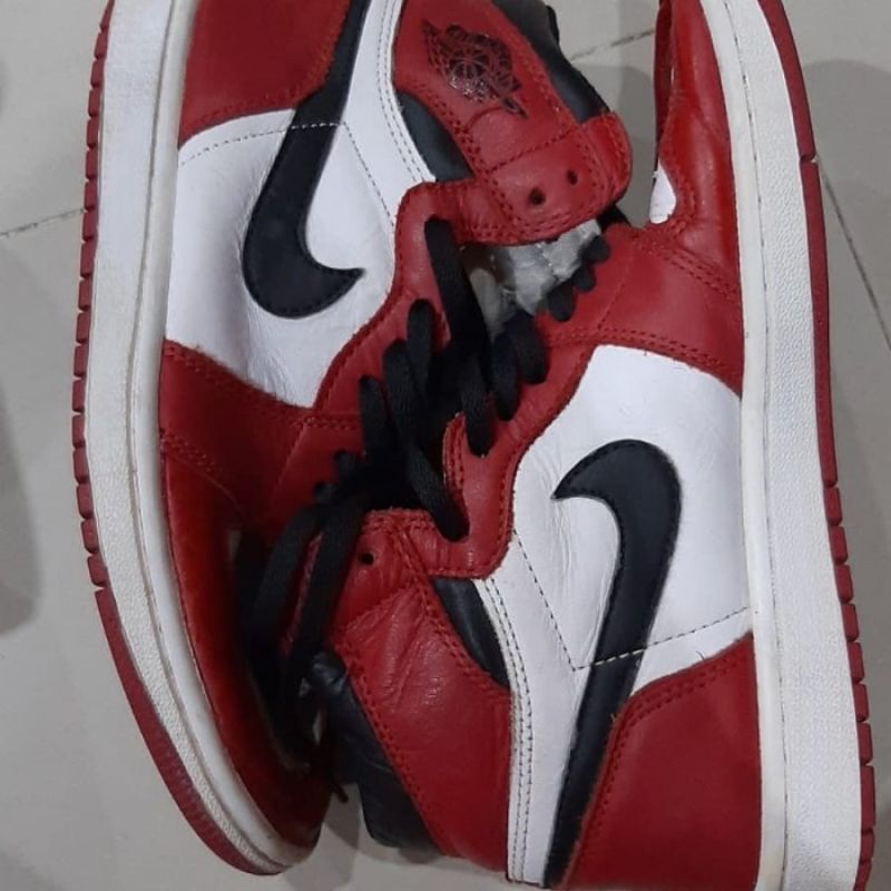 nike air jordan 1 high chicago original second preloved