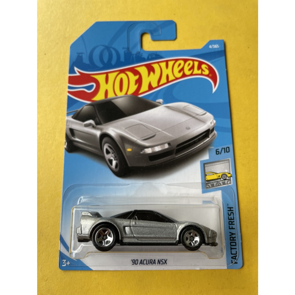 HOTWHEELS HOT WHEELS 90 ACURA NSX ABU FACTORY FRESH DIECAST MOBIL HOTWILS LANGKA MURAH TRACK STARS