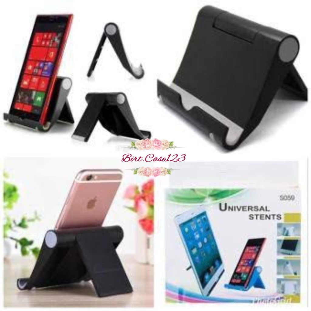 S509 UNIVERSAL STENTS / STAND HANDPHONE UNIVERSAL DUDUKAN HOLDER HP TABLET ADJUSTABLE BC5845