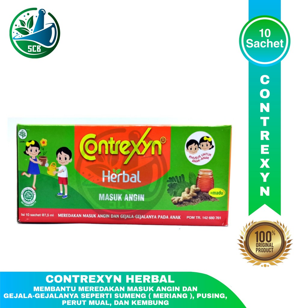 Contrexyn Herbal  Masuk Angin - Sachet 7,5 ml