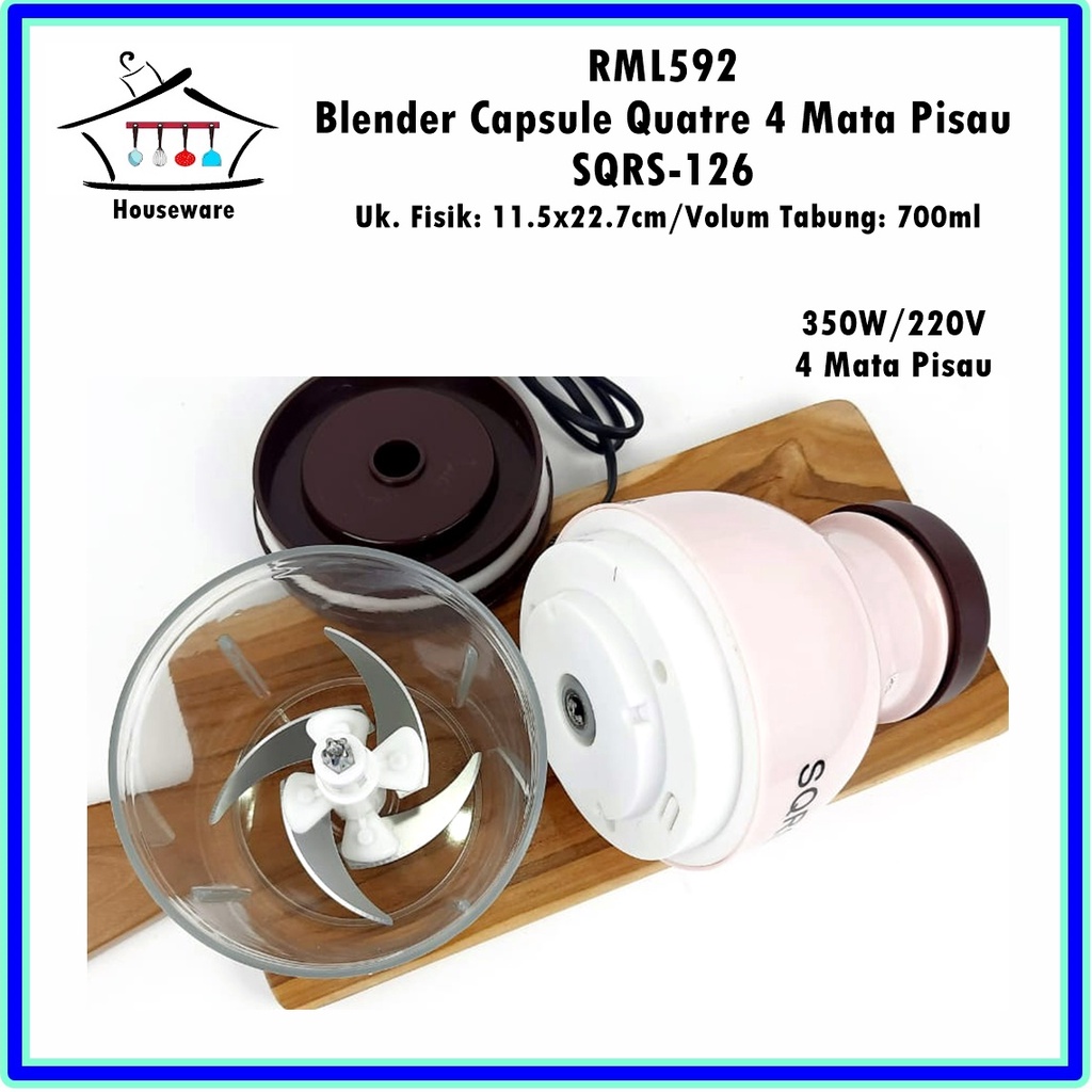 Blender Quatre Cutter Capsule/Blender Bumbu