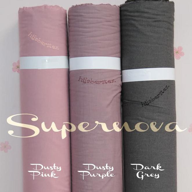 Bahan Kain Katun Supernova Fashiion muslim/Dress Muslim