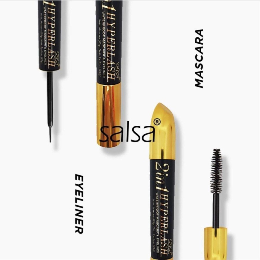 SALSA 2 in1 Hyperlash Waterproof Mascara+Eyeliner