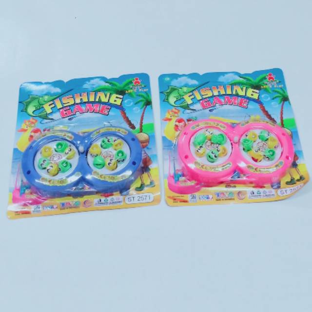 Fishing game/pancing ikan mini 2kolam