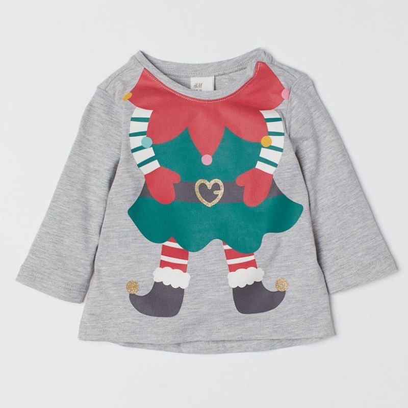 kaos anak perempuan h&m