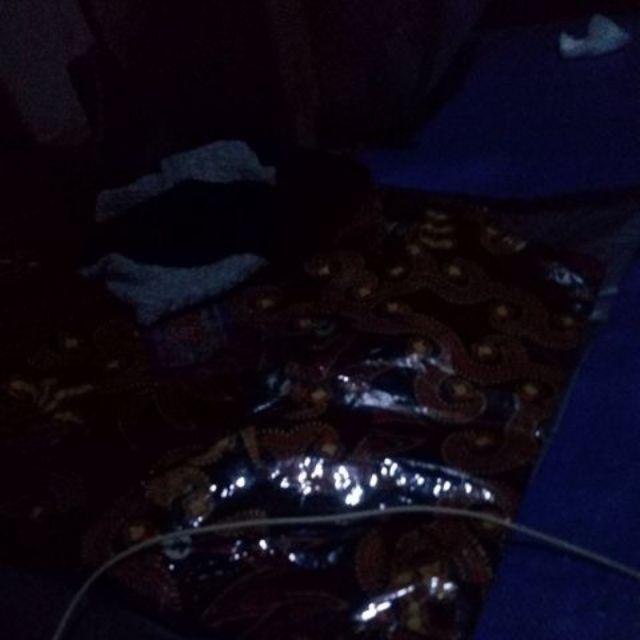 Maura Couple - Sania Ruffle Batik Couple Ori Ndoro Jowi Garansi Termurah Couple Keluarga