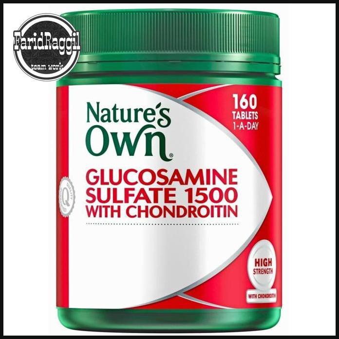 Nature's Own Glucosamine Sulfate 1500 + Chondroitin - 160 Tablets