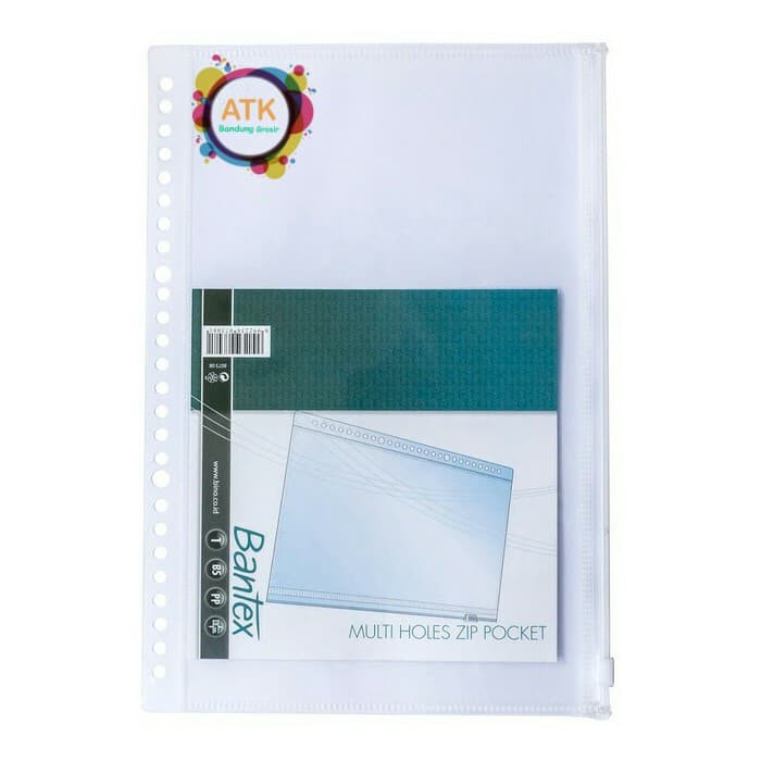 

Bantex 8073 Multiholes Zip Pocket B5 PP