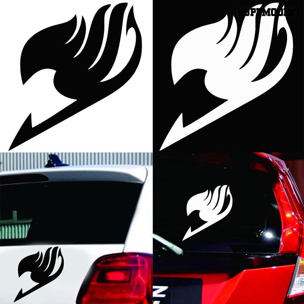 Stiker Logo Fairy Tail Untuk Dekorasi Body / Jendela / Bumper Mobil / Truk