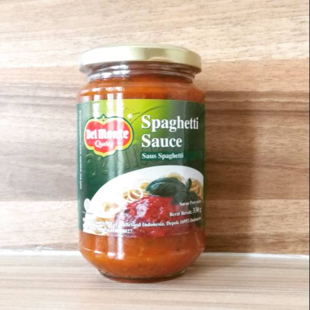 

Del Monte Spaghetti Sauce / Saus Spaghetti