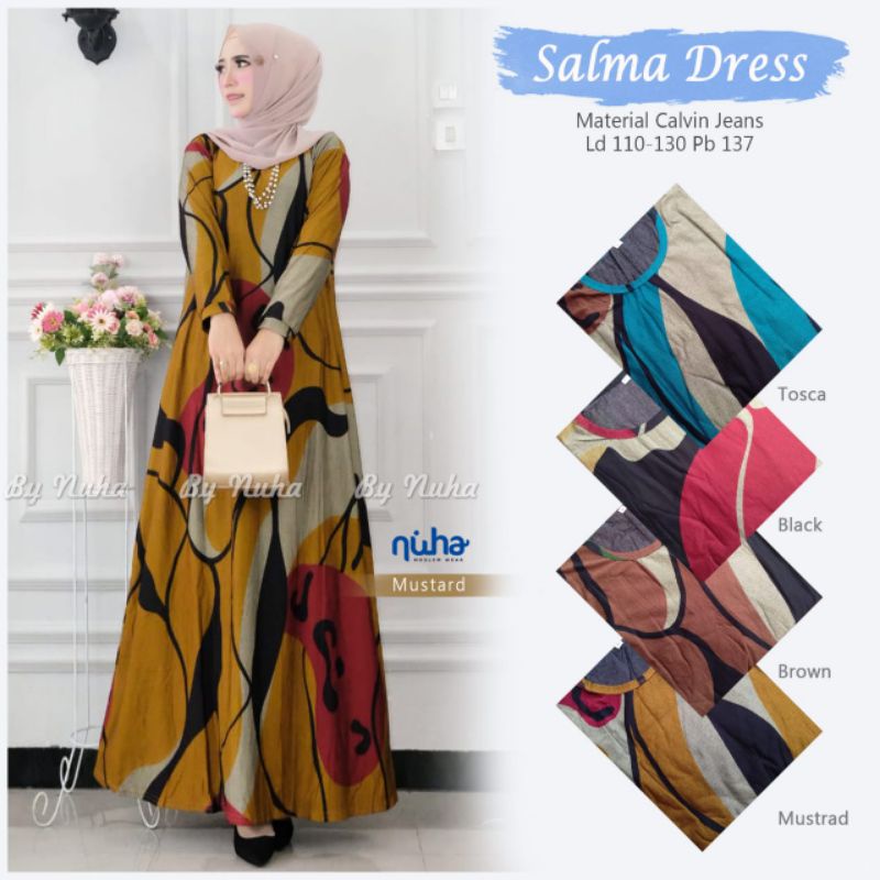 salma dress by nuha