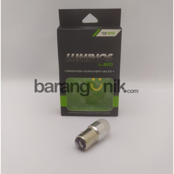 LAMPU LED MOTOR LUMINOS REM SOKET S25 3030-9 TITIK