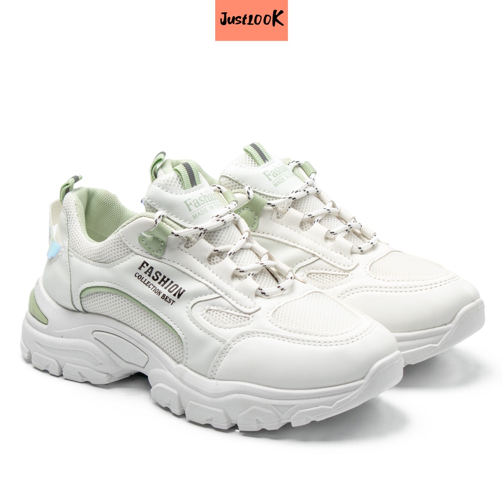 JustLook Yeji Sepatu Sneakers Wanita Sport Shoes Casual New Sepatu Olahraga Wanita-1