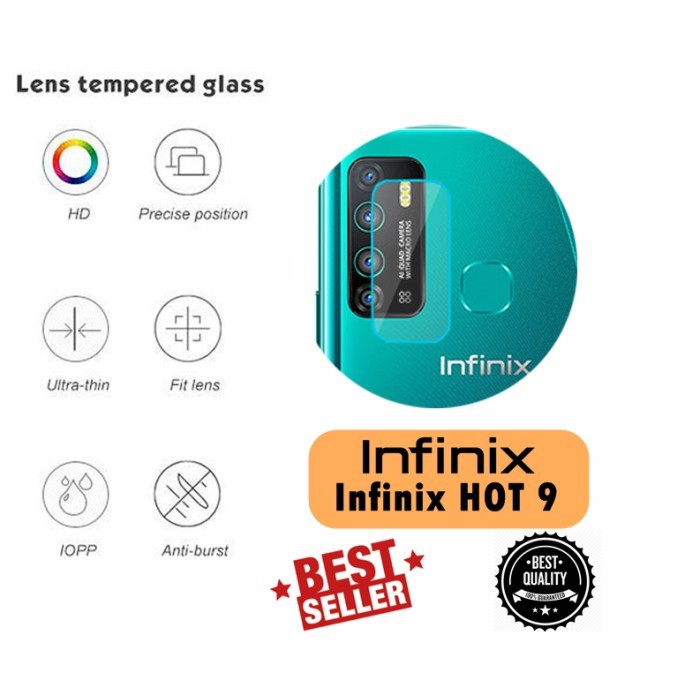 Tempered Glass Kamera INFINIX HOT 9 - Lens Camera Protector Infinix Hot 9