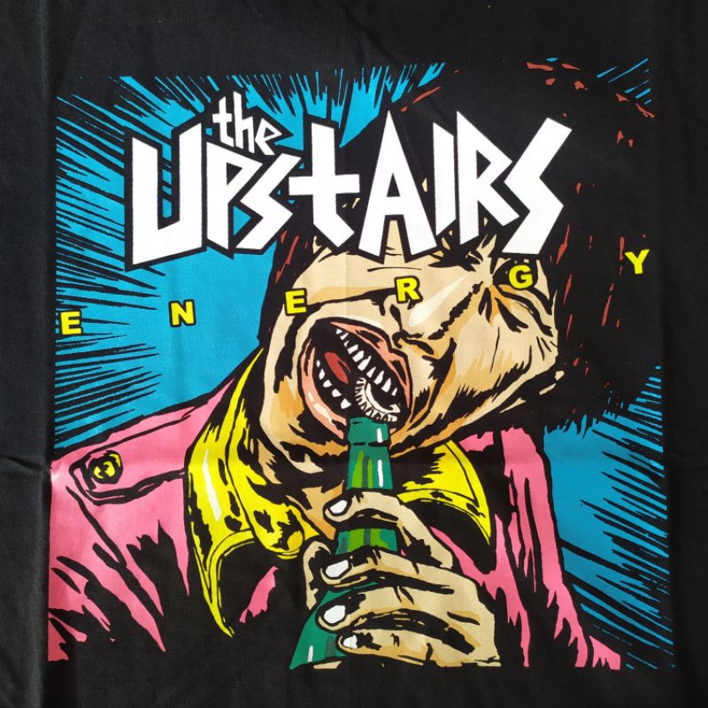 Tshirt THE UPSTAIRS - ENERGY (BLACK)