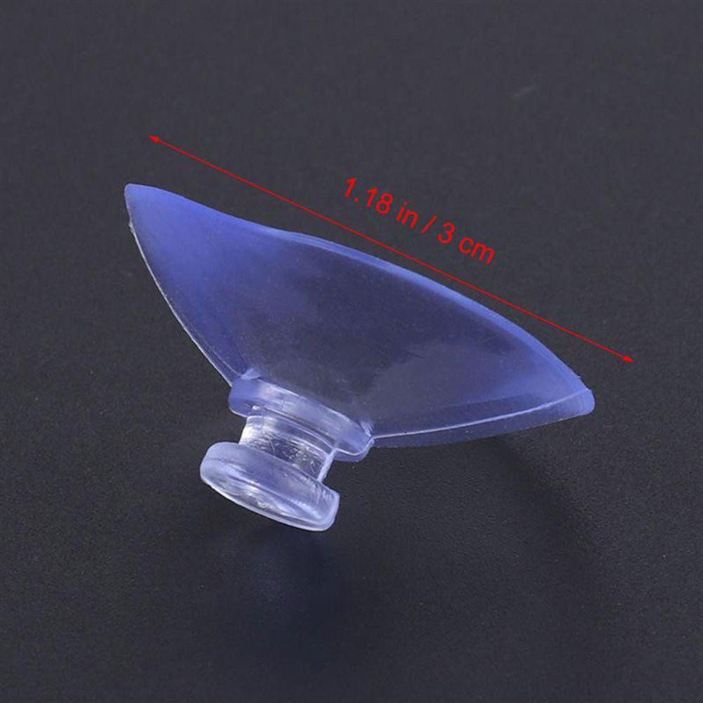 Solighter 25PCS Suction Cup Plastik Bening Karet Penyimpanan Baru