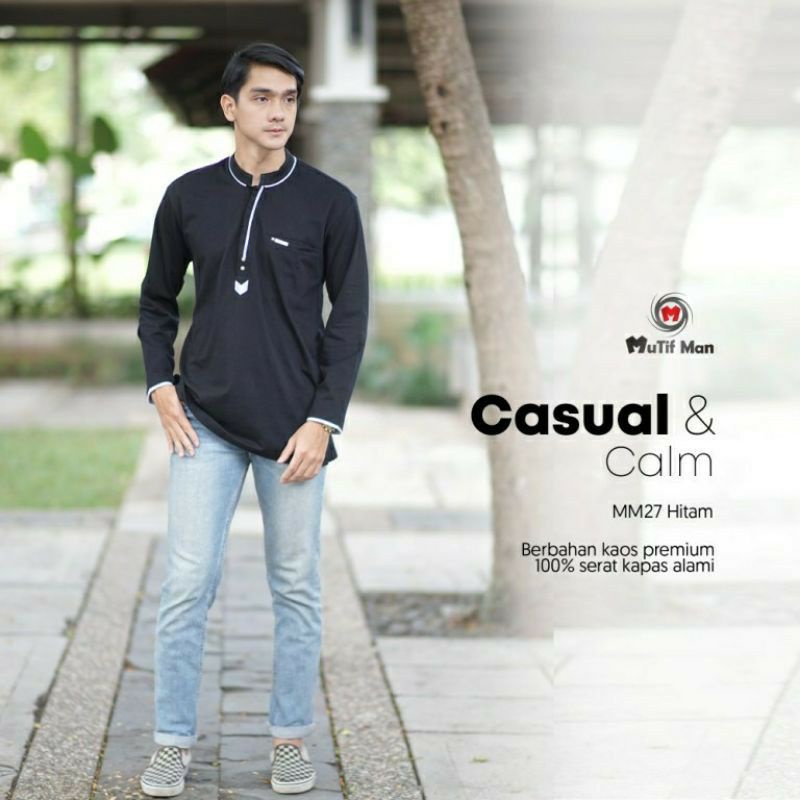 MUTIF MAN 027 KOKO KAOS LENGAN PANJANG