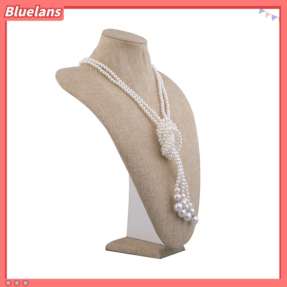 2pcs / Set Kalung Rantai Panjang Double Layer Aksen Mutiara Imitasi Untuk Wanita