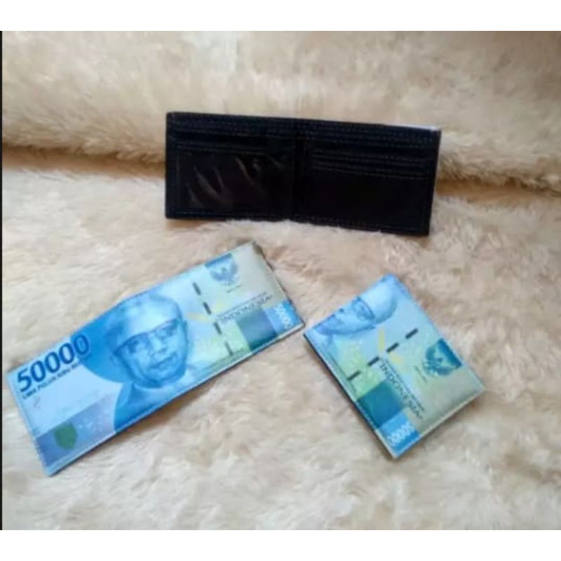 Dompet Anak Motif Mata Uang Rupiah Murah