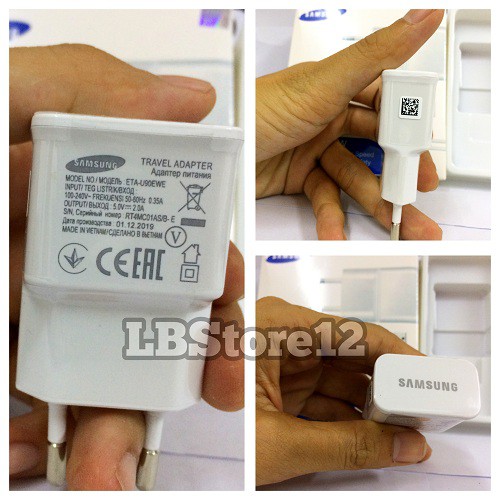 CHARGER SAMSUNG S4 NOTE 2 GRAND J1 J2 J5 J7 PRIME ORIGINAL 100% 10 W