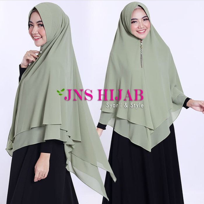 PREMIUM KHIMAR CERUTI HIJAB SYARI JILBAB HARIAN KERUDUNG SYARI ORI JNS