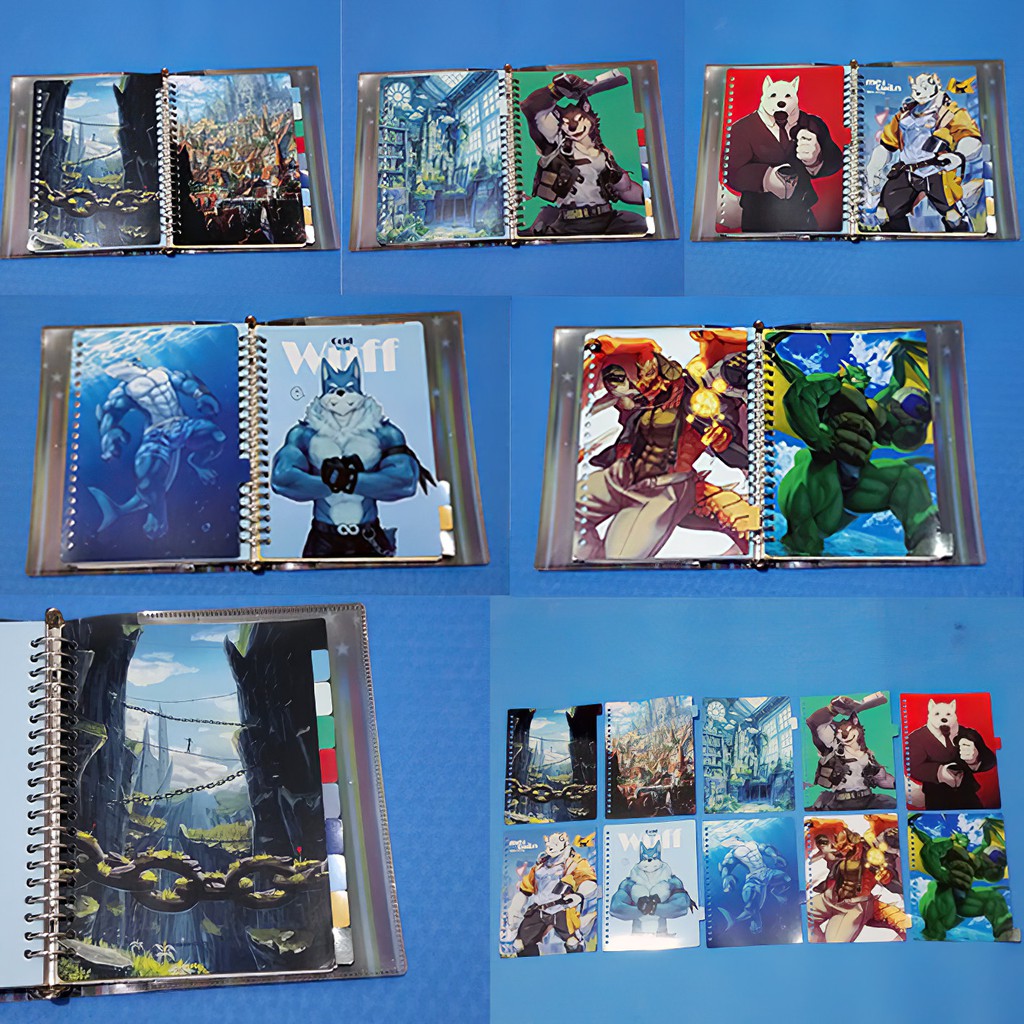 

Pembatas Binder Fantasy Design Fan Art 2 Ring, 6 Ring, 20 Ring, 26 Ring 1 Set 10 Lembar Murah