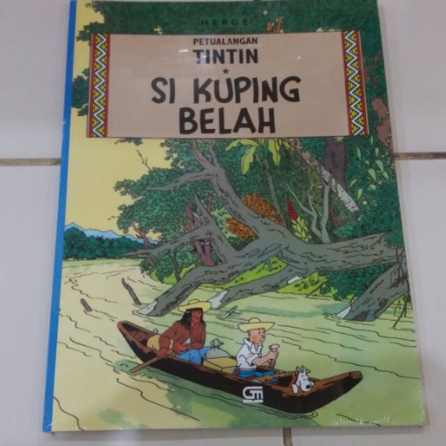 Jual Komik Petualangan Tintin: Si Kuping Belah | Shopee Indonesia