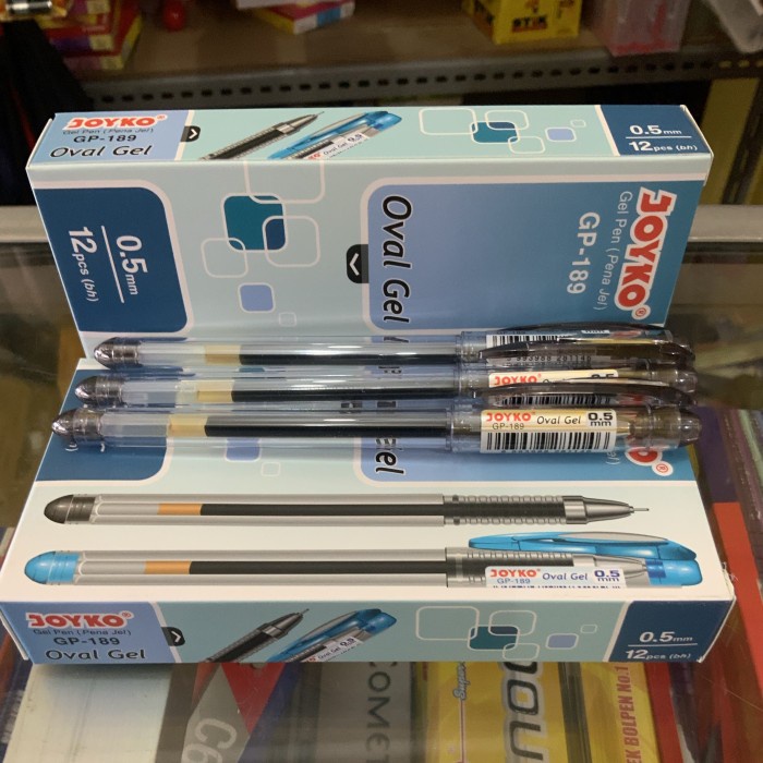 

Wow Ballpoint Joyko Oval Gp-189 0,5Mm Terlaris