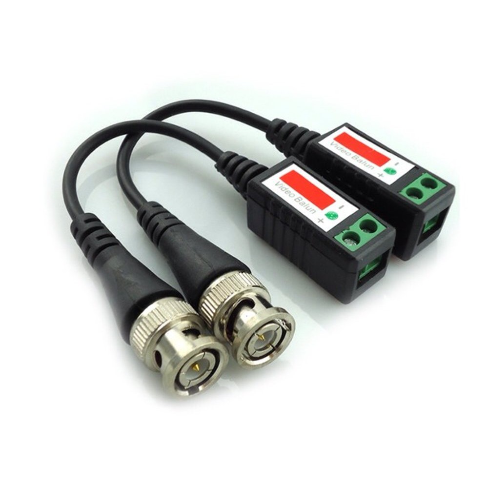 VIDEO BALUN PASSIVE SINGLE BNC AHD/HDTVI/HDCVI/ANALOG