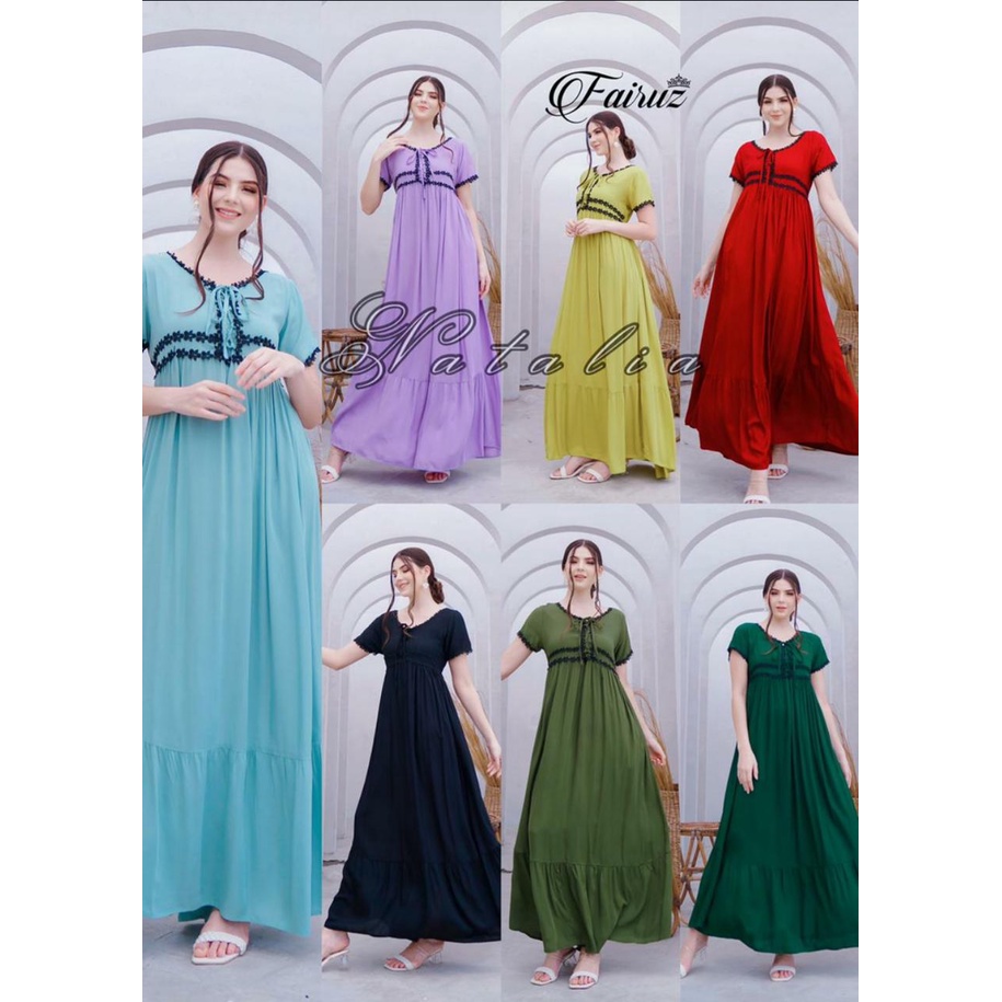 Daster Arab Fairuz Natalia by Fairuz Original