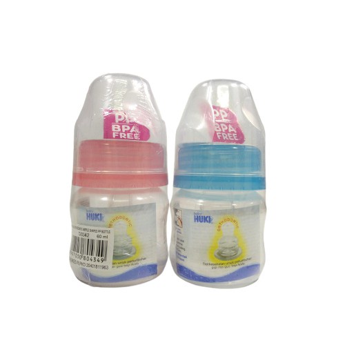 Huki Botol Standard Bulat Gepeng [Random]