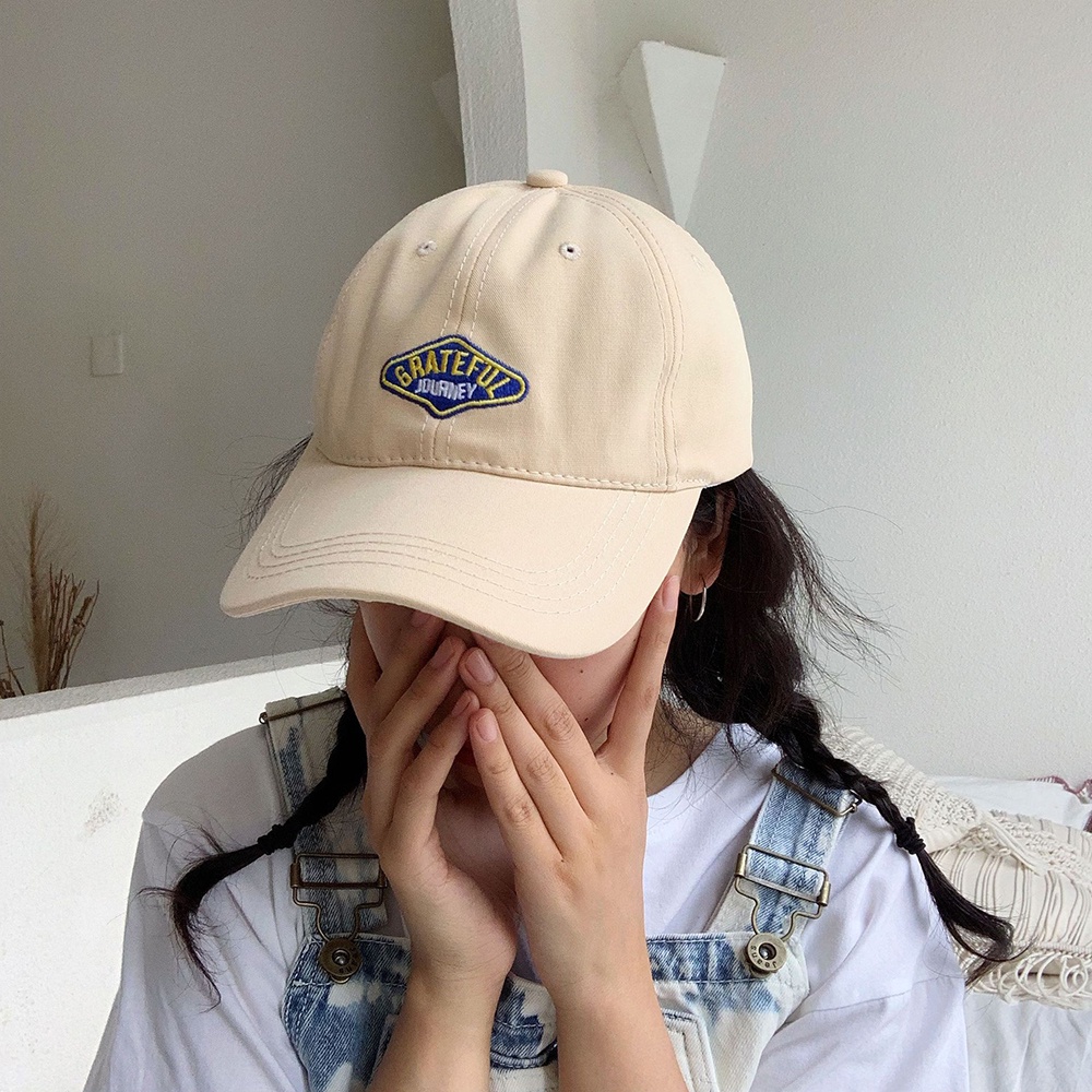 Topi Baseball 5 Warna Biru Gaya Kasual Untuk Wanita