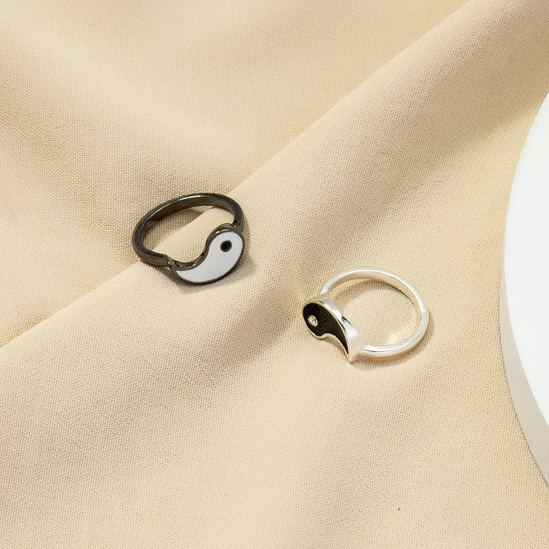 Cincin Yin Yang Gosip Kreatif Untuk Pria / Wanita