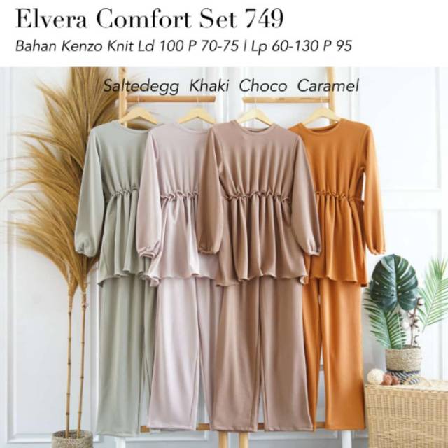 (BISA COD) ELVERA COMFORT SET