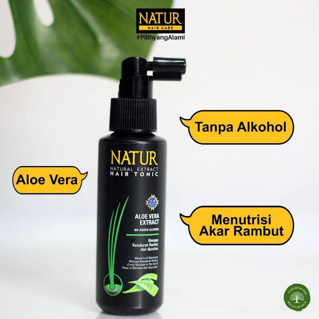 Natur Hair Tonic 50ml / 90ml | Tonik Rambut