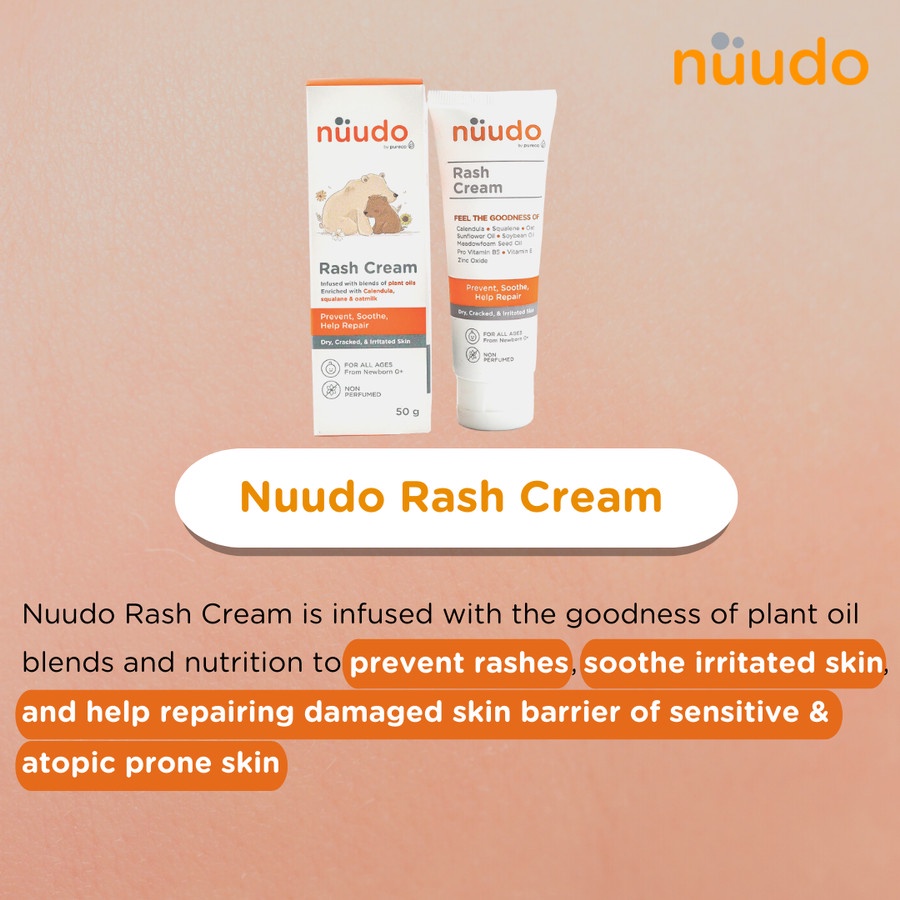 Nuudo Rash Cream - 50gr