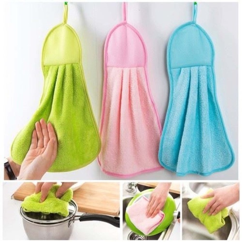 Kain Lap Tangan Polos  / Kain Lap Dapur / Hand Towel / Kain Lap Gantung Dapur / Kain Lap Serbaguna / Kain Lap Handuk