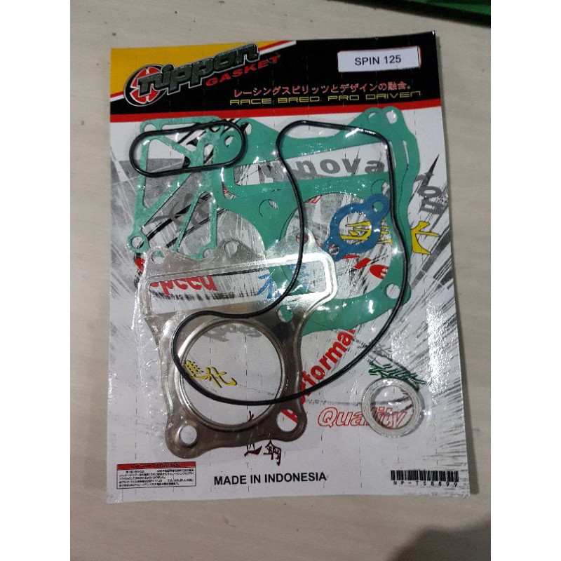 PACKING TOP SET PAKEN GASKET SET SPIN 125