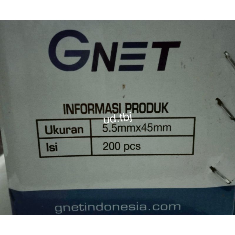 Baut Roofing putih / Baut Atap Gnet/ Skrup Roofing 5,5x45