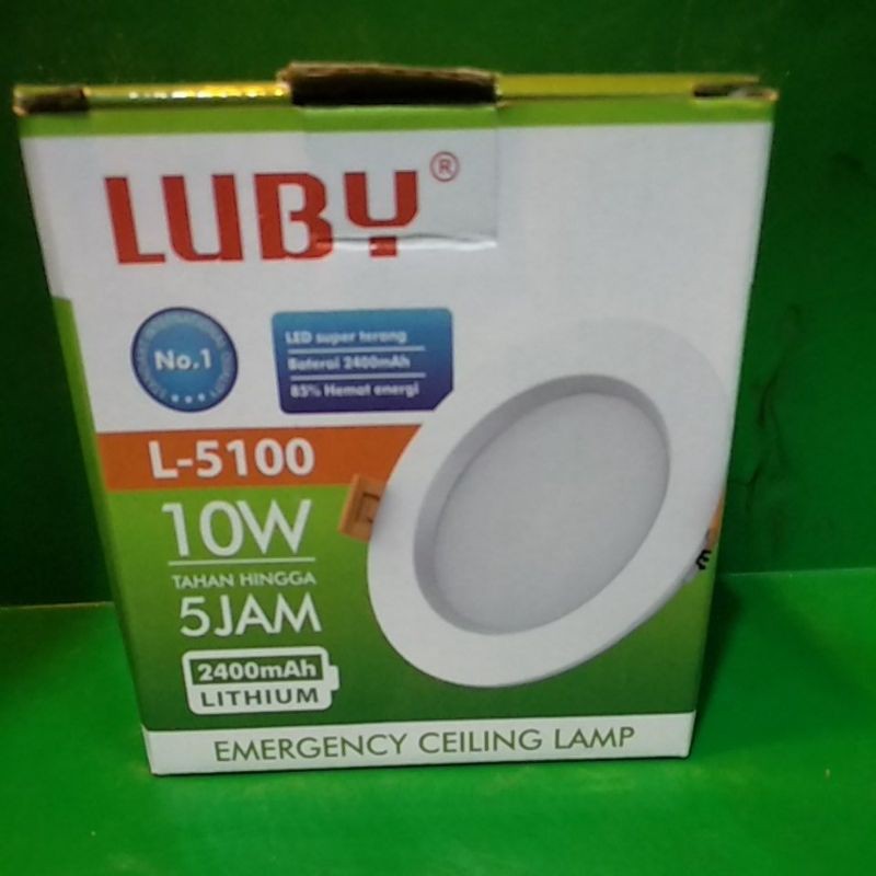 LAMPU CELLING LED AC DC LUBY 10W